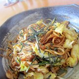 アサリきゃべつソース焼き蕎麦